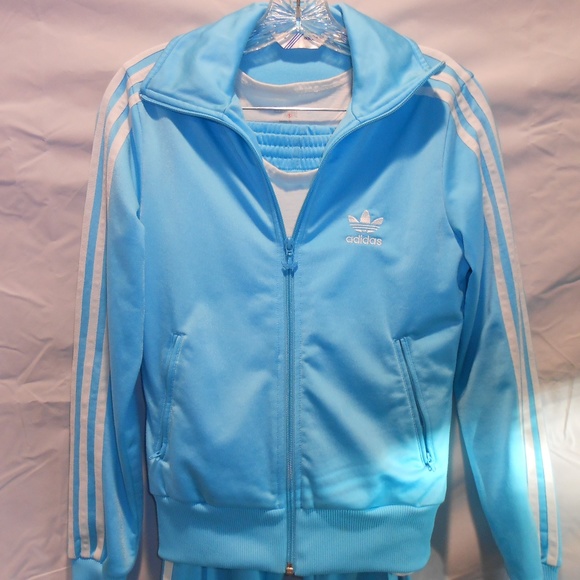 adidas girls warm up suits
